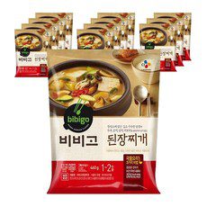 비비고 된장찌개, 460g, 16개