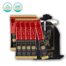 고려홍삼진 6년근 데일리스틱(진세노사이드 무려 15.75mg) [더스트백 포장], 진 300포+60포 (진세노사이드 15.75mg)